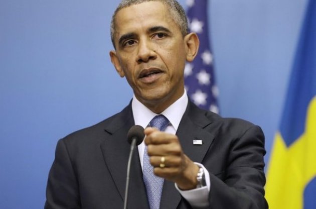 Обама поддержал мирный протест в Украине