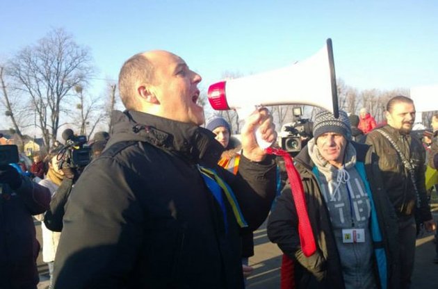 Парубий анонсировал на четверг мирное шествие от Майдана к Верховной Раде