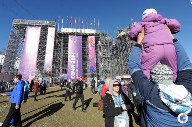 В эсктрим-парке "Роза Хутор" начались соревнования