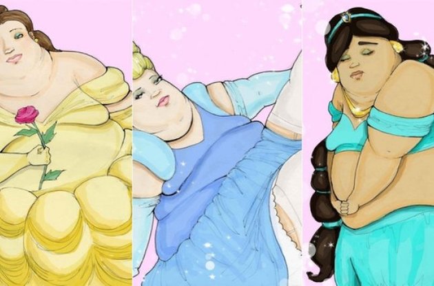 Компанію Disney попросили створити мультик з принцесою, що носить одяг великого розміру