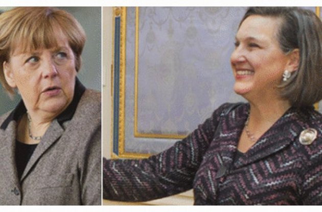 Меркель осудила Нуланд за высказывания в адрес ЕС
