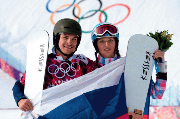 Сім'я сноубордистів принесла Росії золото і бронзу у Сочі