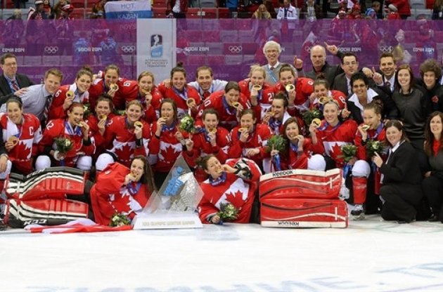 Канадские хоккеистки вновь выиграли золото Игр в классическом противостоянии с Америкой