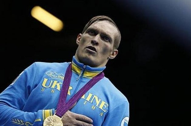 Украинский чемпион Александр Усик