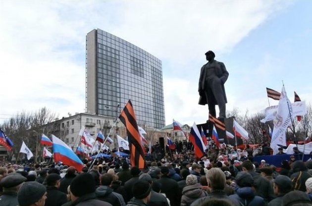 Сепаратистов в Украине не так много. В основном они сосредоточены на Донбассе
