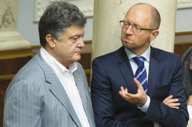 Порошенко сподівається співпрацювати з Яценюком як президент із прем'єром