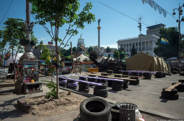 Самооборона Майдана согласна убрать только часть палаток и баррикад