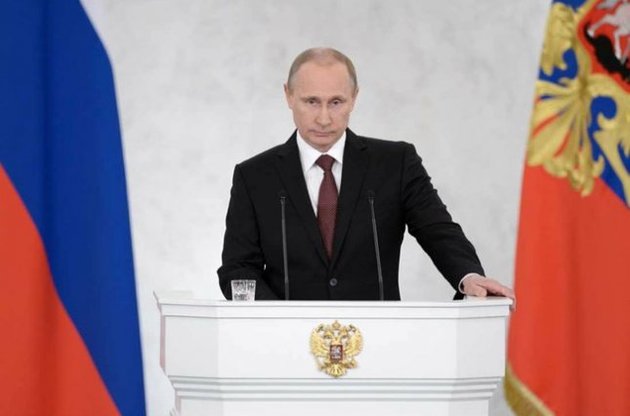 У Путина заявляют о невозможности возврата Крыма Украине