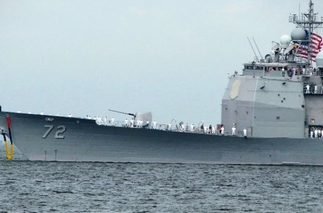 Ракетный крейсер США Vella Gulf в очередной раз войдет в Черное море