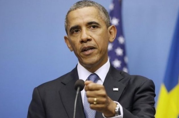 Обама поставил Путина перед выбором: мирное урегулирование в Украине или новые санкции