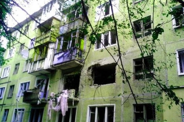 У Донецьку у результаті артобстрілу постраждав центр міста, є жертви