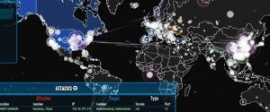 За хакерскими кибератаками по всему миру можно следить в режиме online