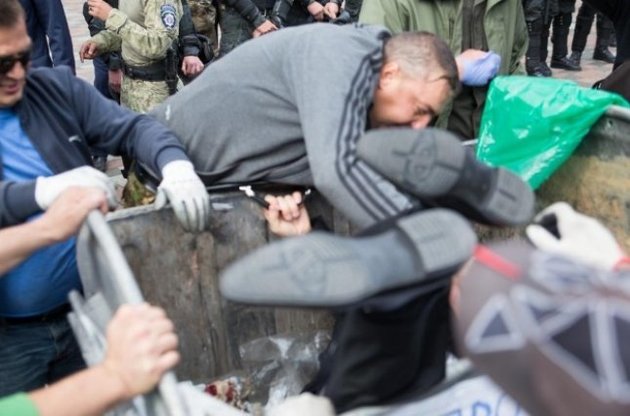 Голосування Журавського мітингувальники визнали &quot;ганебним&quot;.