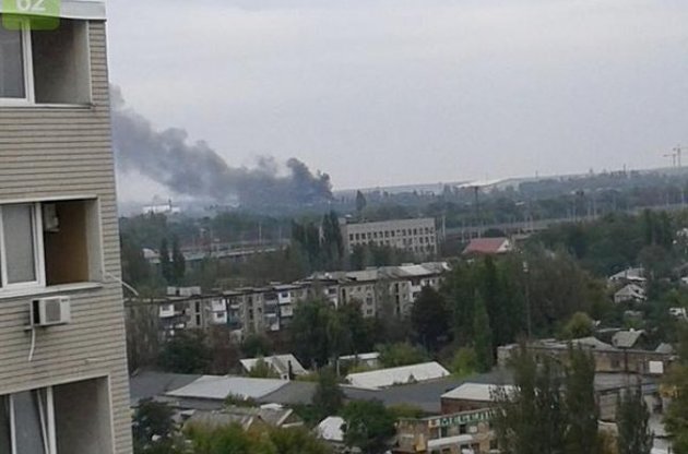 В Донецке по-прежнему слышна стрельба