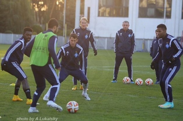 Гравці "Динамо" перебувають в гарному настрої перед грою в Лізі Європи