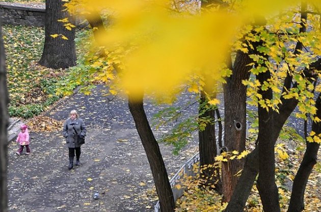 В Украину идет потепление
