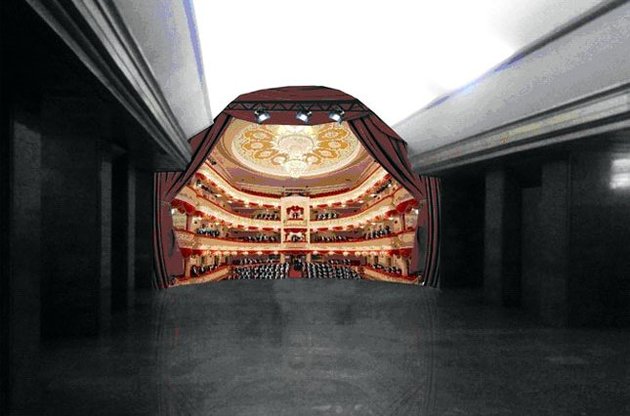 Ленина на метро "Театральная" собираются закрыть 3D рисунком
