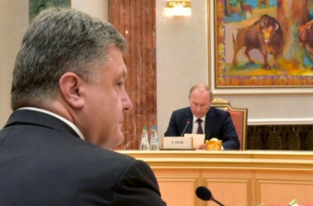 В Кремле заявили, что разговор Путина и Порошенко будет при посредниках