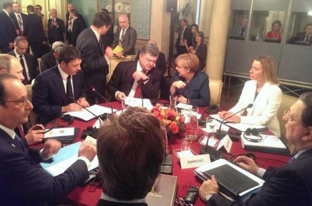 Прем&rsquo;єр Італії сказав, що Порошенко і Путін в Мілані &ldquo;зробили крок в перед&rdquo;