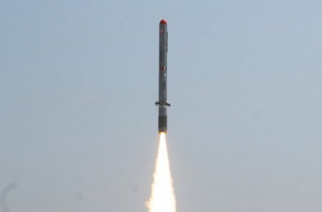 Индия успешно испытала крылатую ракету, способную нести ядерный заряд