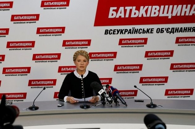 В "Батьківщині" сообщили о конструктивных переговорах Тимошенко и Порошенко о коалиции