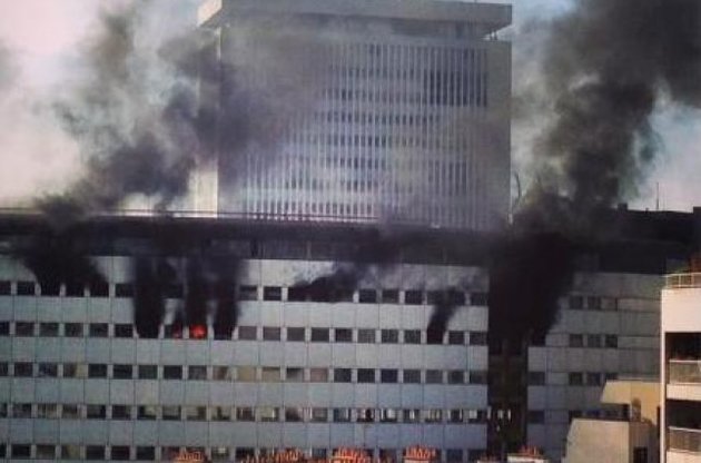 В Парижі горить національна Radio France, трансляція припинена