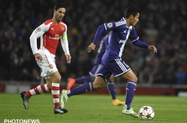 "Андерлехт" зумів відігратися, поступаючись 0:3 в гостях