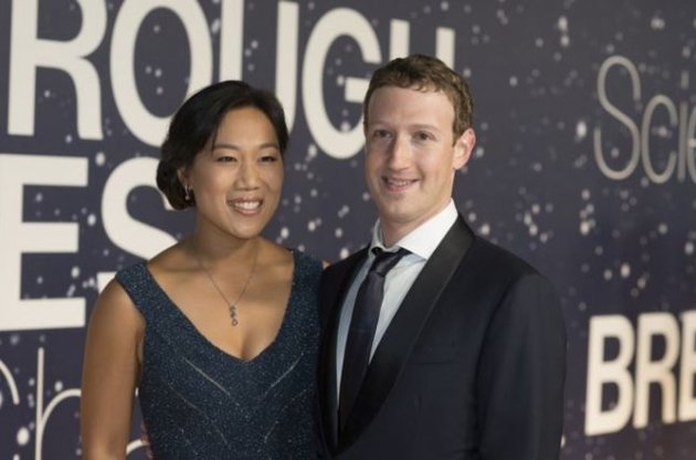 На церемонію прийшов один із засновників премії Марк Цукерберг