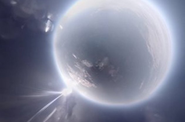 Активисты засняли бескрайние виды космоса с помощью воздушного шара