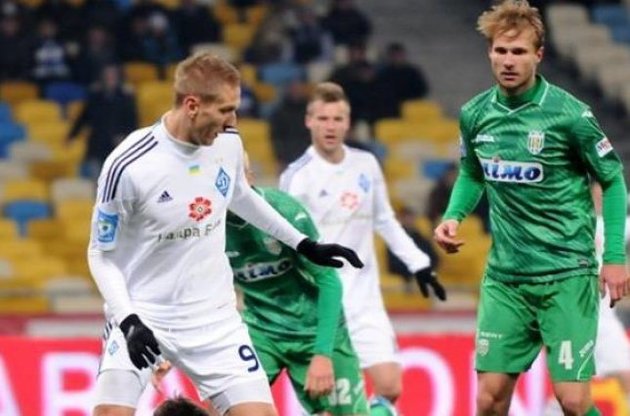 Грегор Балажиц (справа) не позволил динамовцам забить хотя бы один гол в ворота его команды