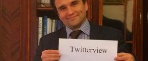 Глава МЗС 14 листопада проведе перше інтерв'ю в Twitter
