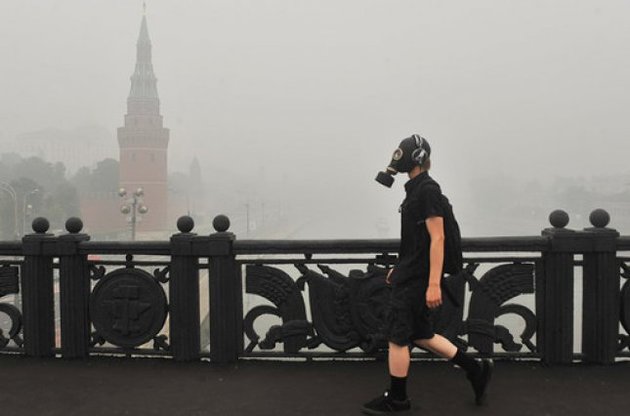 У Москві знову неприємний запах - палят деревину