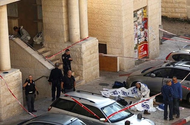 В Иерусалиме палестинцы напали на синагогу, убиты четверо израильтян