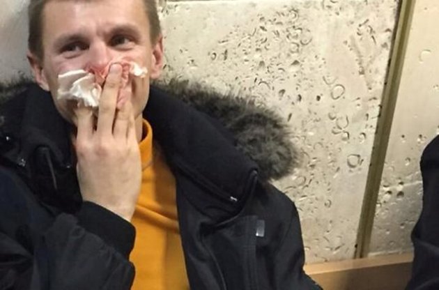 За словами активістів, Кобу при затриманні побили