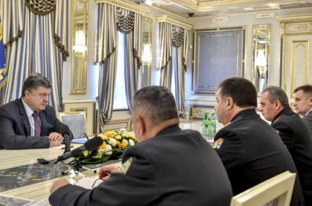 Президент уверяет, что перемирие помогло повысить боеспособность украинской армии