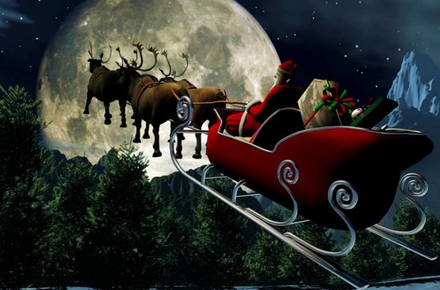 Российская ракета сбила Санта-Клауса с оленями - американская сатира