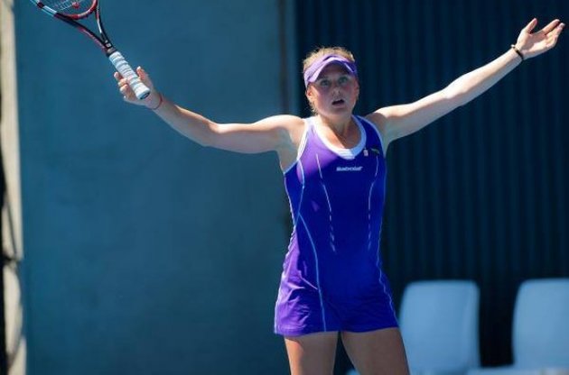 Тенісистка Козлова виявилася кращою серед українок на турнірах в Австралії
