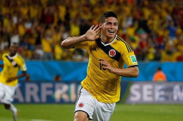 Джеймс Родригес стал открытием ЧМ-2014