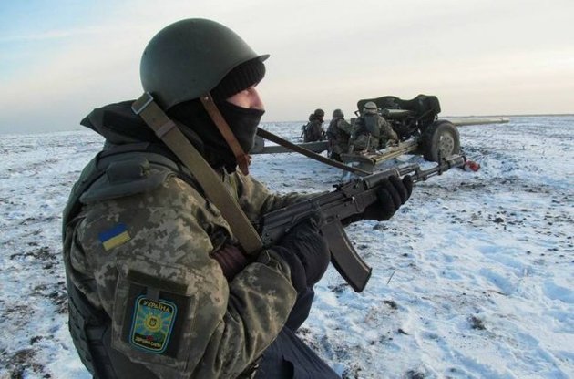 Боевики подорвали грузовик с украинскими военными