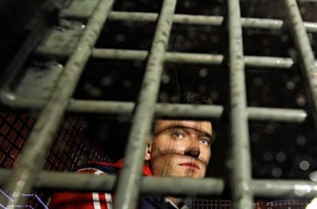 Навального повезли на допит. Ілюстрація.