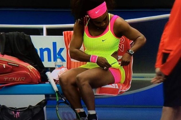 Если Серена Уильямс доходит до полуфинала, то обязательно побеждает в Мельбурне