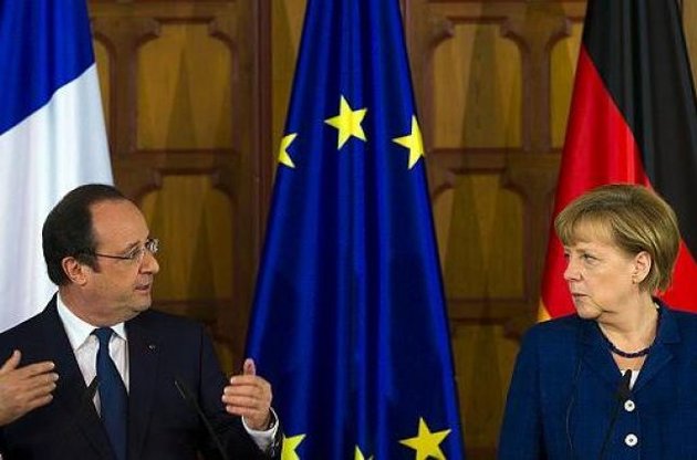 Сегодня в Киев прилетят Меркель и Олланд