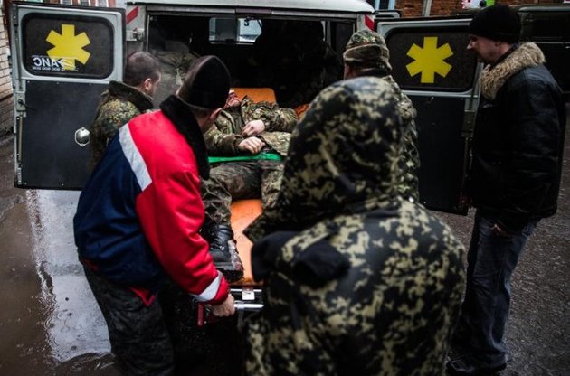 За сутки в зоне АТО погибли 12 бойцов, 24 ранены - штаб АТО