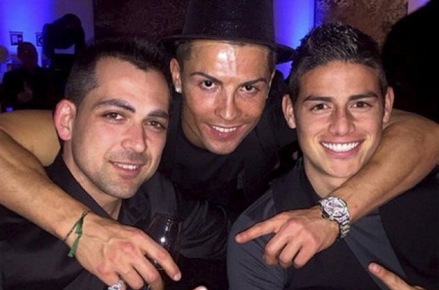Джеймсу Родригесу досталось за гулянку на дне рождении Роналду