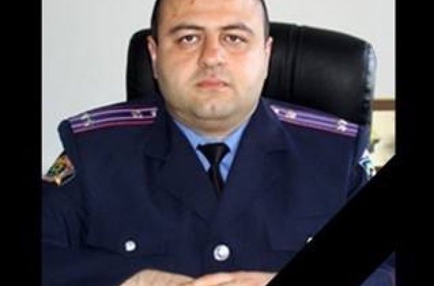 Начальник міськвідділу міліції Дебальцеве, полковник Євген Юханов Георгійович