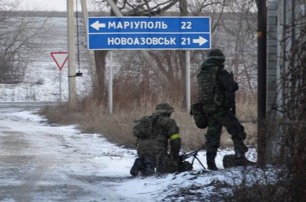 "Азов" сообщает о 14 раненых за день наступления под Мариуполем