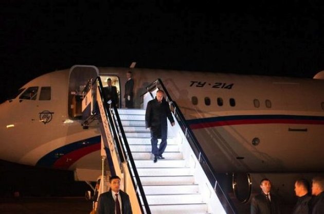 Путін прилетів у Мінськ.