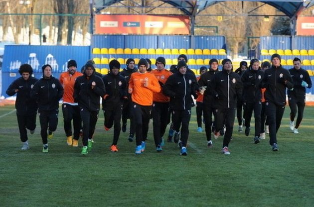 "Шахтар" тренується в Києві
