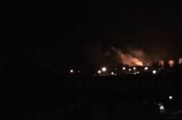 Момент обстрілу 20-ї лікарні, скріншот