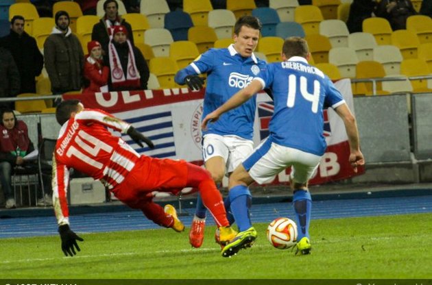 У першому матчі "Дніпро" позбавив суперника оперативного простору